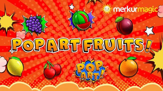 Merkurmagic.es lanza “Pop Art Fruits” en exclusiva para España y más juegos de la saga “Age of the Gods” de Playtech