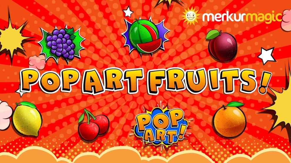 Merkurmagic.es lanza “Pop Art Fruits” en exclusiva para España y más juegos de la saga “Age of the Gods” de Playtech