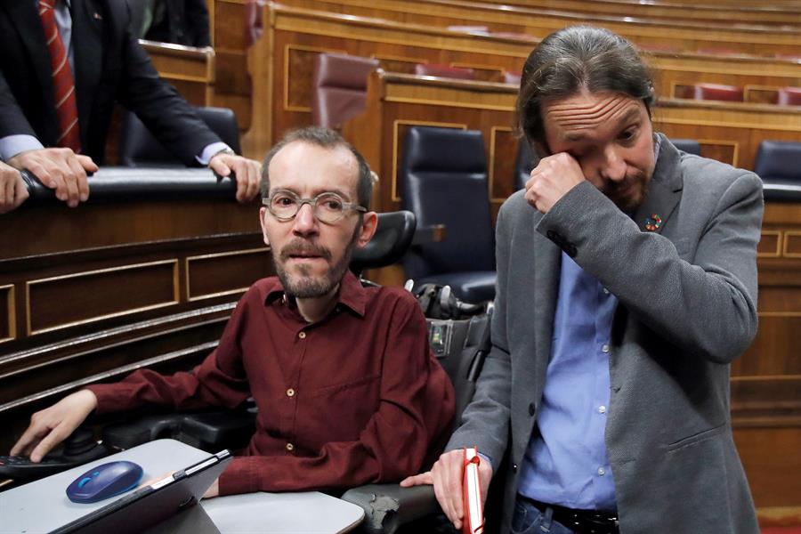 Pablo Echenique, portavoz de PODEMOS, también forma parte de la familia sectorial del juego en España
