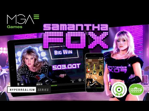 SAMANTHA FOX vuelve con MGA GAMES VÍDEO
