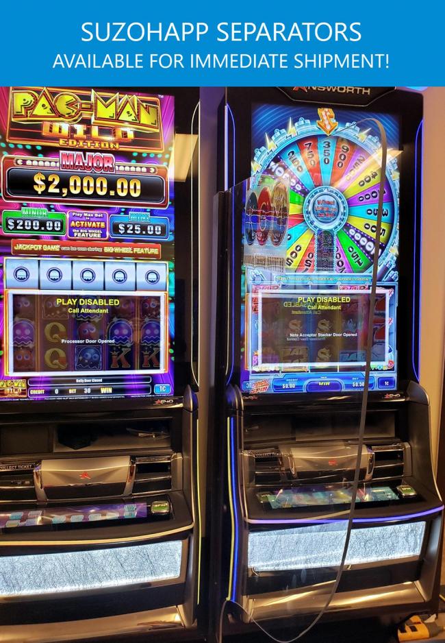  SUZOHAPP offers solutions for social distancing between slot machines