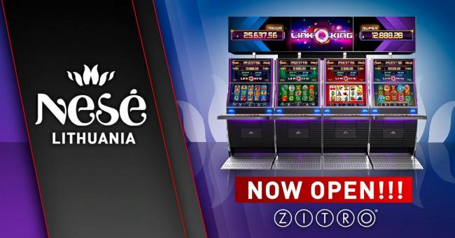 ZITRO vuelve a brillar con Link King en la reapertura del Casino Nese en Lituania