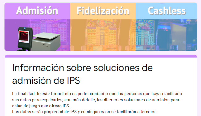  IPS habilita videoconferencias personalizadas para conocer su software de control de admisión para salas de juego