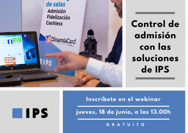 Invitación a webinar organizado por IPS
