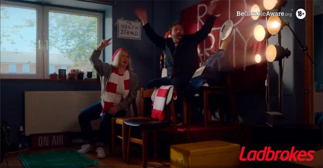  Ladbrokes launches a TV advertising campaign to celebrate that sports are back (Video)