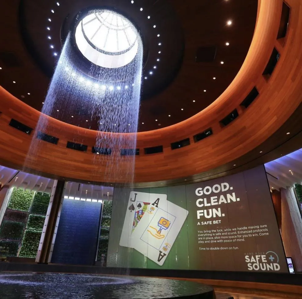 Hard Rock International casinos open under the slogan "Good.Clean.Fun"