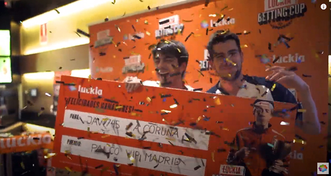 Ganadores del torneo Luckia Betting Cup 2020