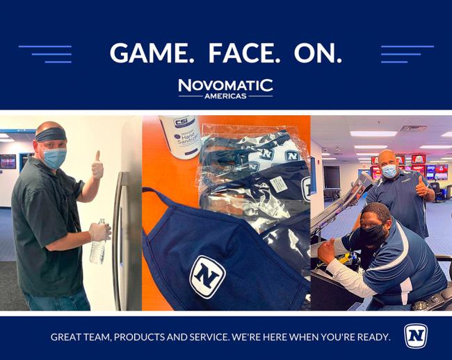  NOVOMATIC Americas resumes operations with a big smile