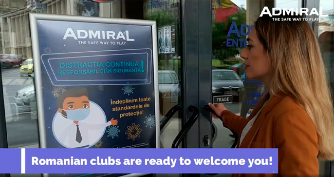  NOVOMATIC Rumania nos invita a conocer la seguridad en los clubes Admiral (Vídeo)