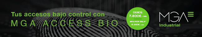 TODO SOBRE EL CONTROL DE ACCESO en una nueva acción publicitaria de MGA INDUSTRIAL en INFOPLAY