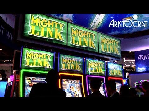  Vid Comercial promociona la espectacular Mighty Cash™ Link de ARISTOCRAT  (Vídeo)