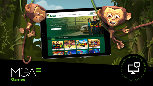 Sisal opts for MGA Games to increase its presence in the Spanish market