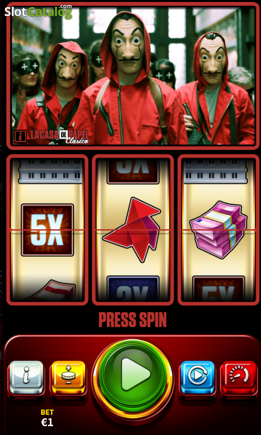 This is the hypnotic slot of La Casa de Papel / Money Heist (Video)