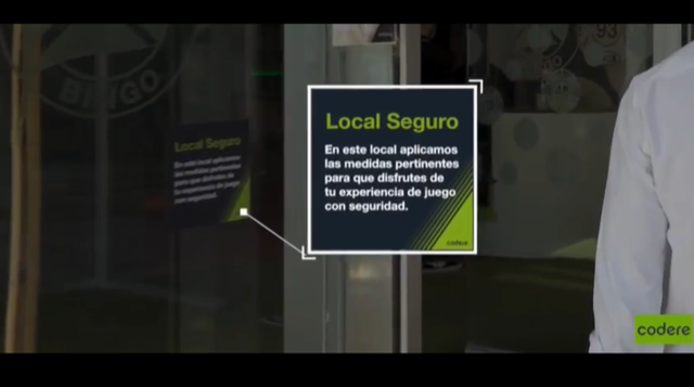 CODERE muestra en VÍDEO el protocolo estricto de seguridad en sus Salas de Juego
