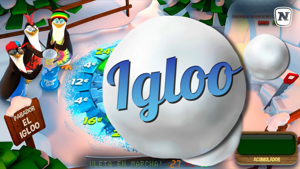 EL minijuego IGLOO también estará en Pingüinos Locos