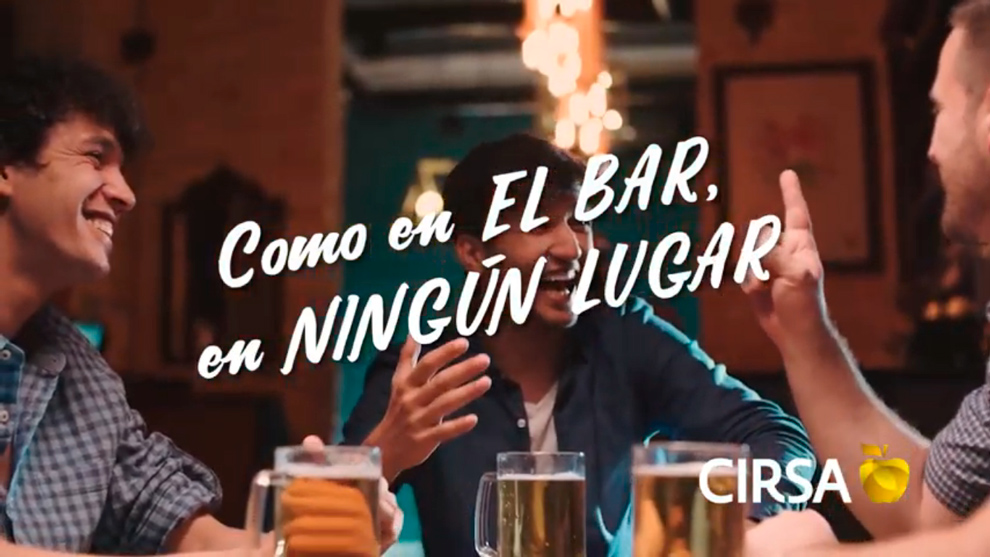 CIRSA launches a new video of its campaign "Like in the bar, Nowhere"