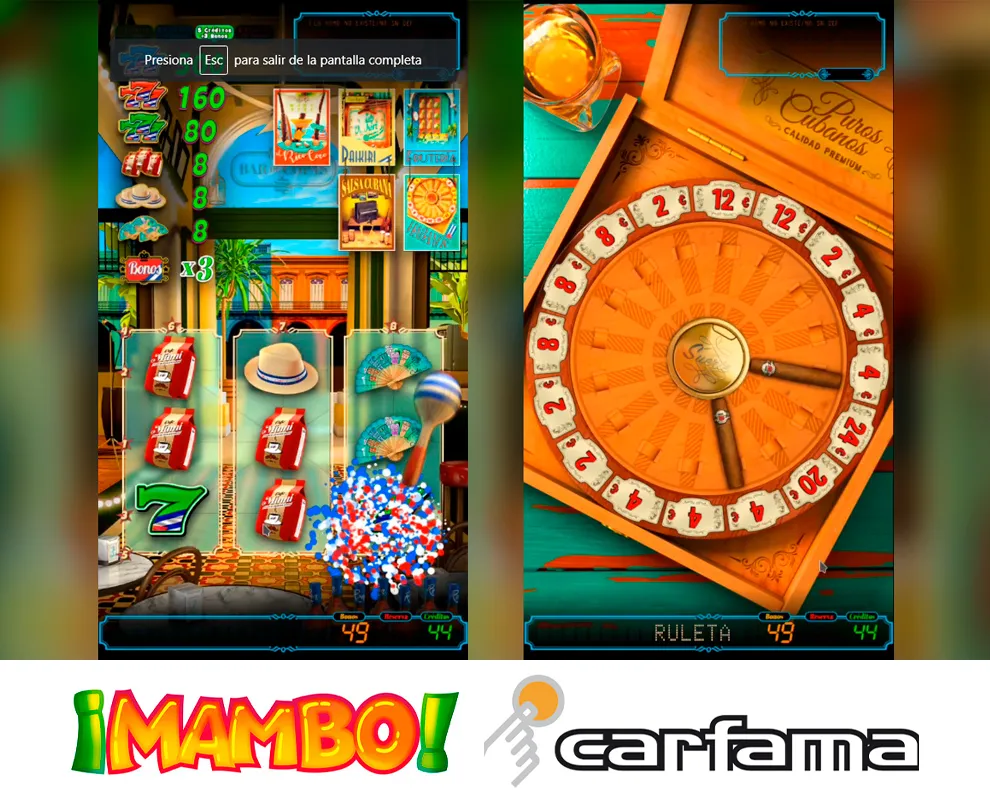 Carfama nos muestra la espectacular ruleta de ¡MAMBO! en acción (Vídeo)