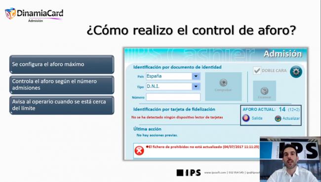 IPS publica el vídeo de su primer webinar dedicado al control de admisión en Salas de juego