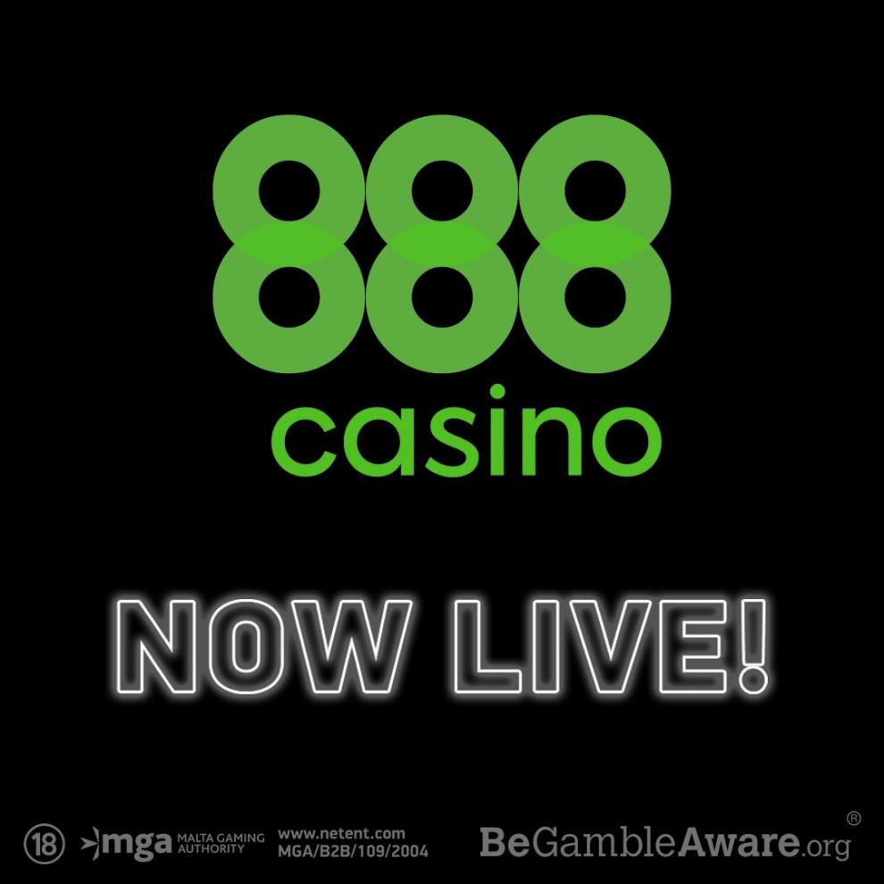 NetEnt firma alianza con 888casino