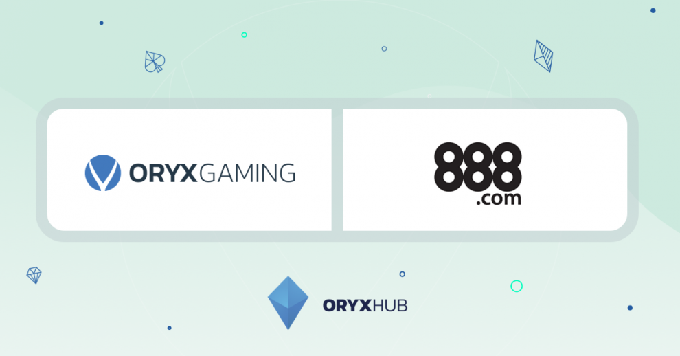 ORYX Gaming reaches an agreement with 888