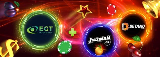 EGT Interactive and Stoiximan/Betano sign new partnership