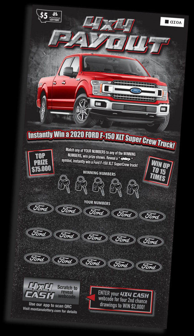 SCIENTIFIC GAMES continues as Montana Lottery's Instant Games partner