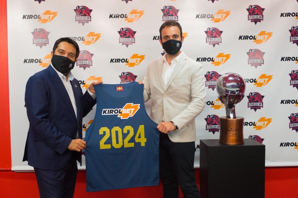 Kirolbet will continue as main sponsor of Baskonia until 2024 but without naming the team