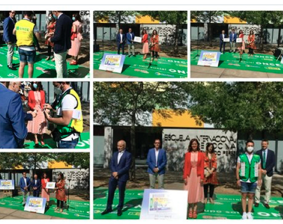 La ONCE vuelve a sacar de paseíllo a autoridades de las comunidades autónomas para hacerse la foto con el cupón