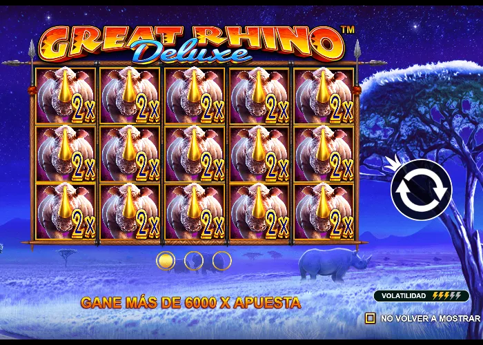 PRAGMATIC PLAY suma un título arrollador a la gran serie Great Rhino