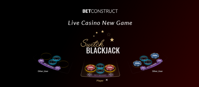 Juego Blackjack Switch