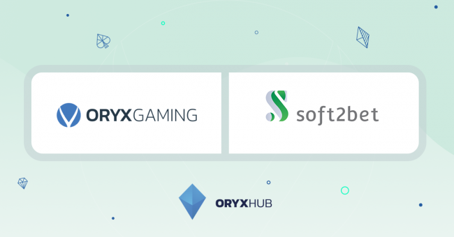  ORYX Gaming and Soft2Bet join forces
