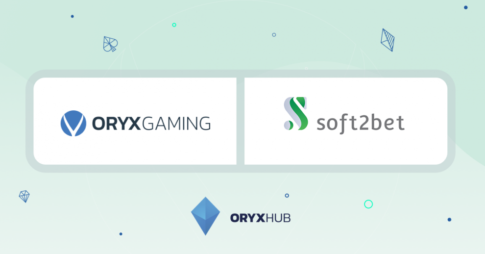  ORYX Gaming y Soft2Bet unen fuerzas