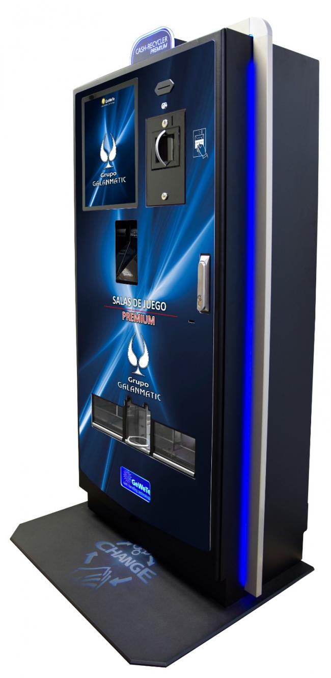 Esta hermosa máquina de GeWeTe estará en todos los salones del Grupo Galanmatic