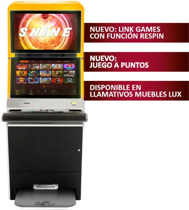 ¿¿¿Ya conocen la potencia de SHINE??? 
BALLY WULFF les acompañará durante el mes de agosto con un brillo especial en INFOPLAY