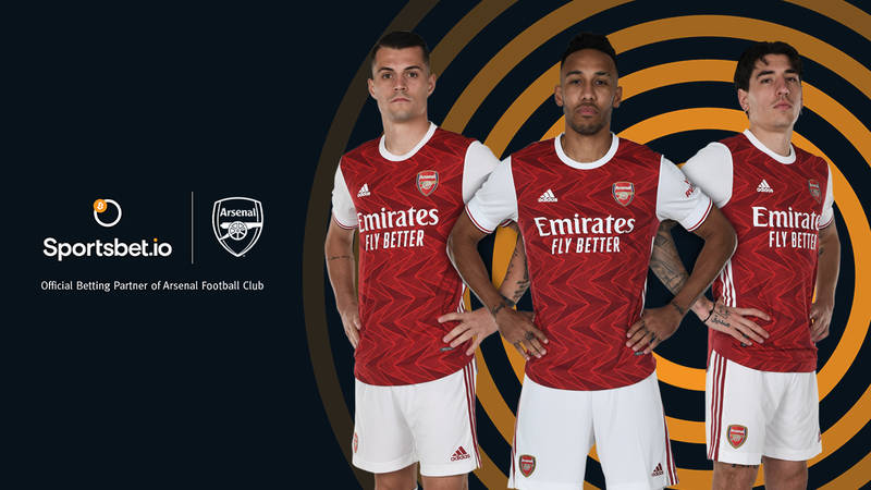  Sportsbet.io y Arsenal FC firman un acuerdo de patrocinio por tres temporadas