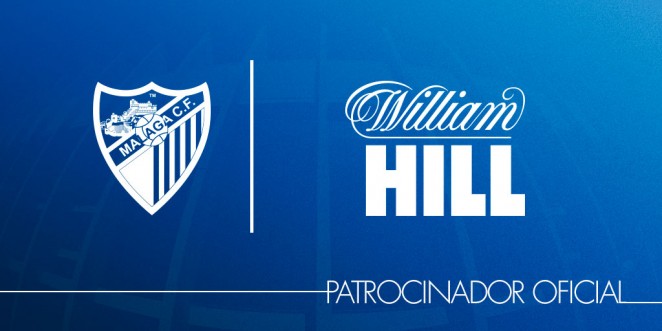  William Hill vuelve a ser patrocinador del Málaga