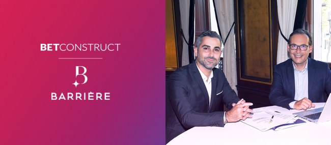BetConstruct Partners with Barrière to Help Launch Its First Online Platform