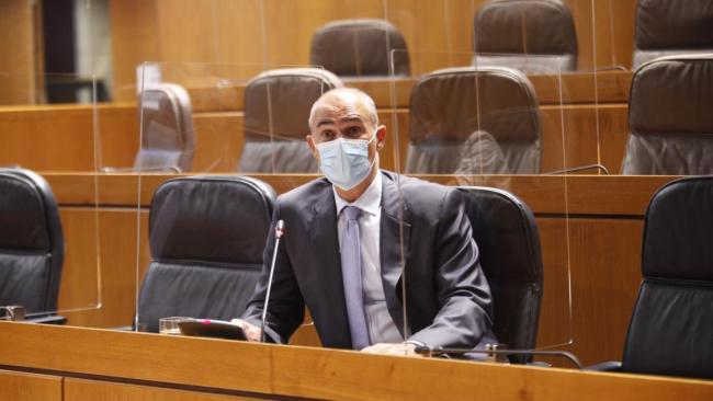 El director general de Tributos del Gobierno de Aragón, Francisco Pozuelo. - CORTES DE ARAGÓN.