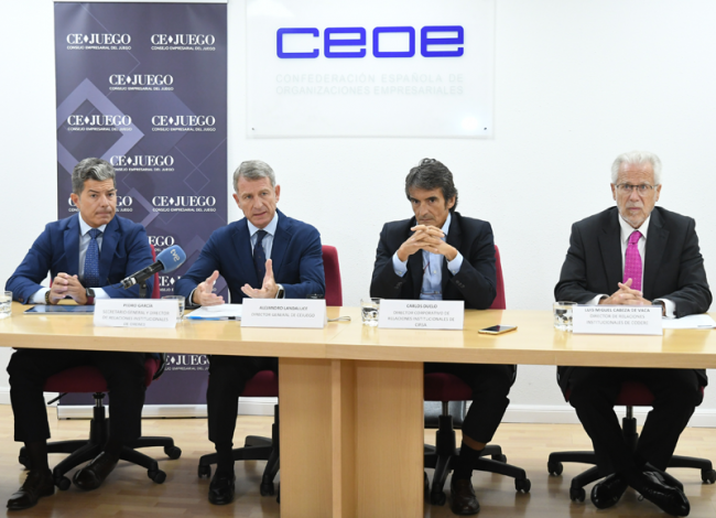 CEJUEGO apunta que ya propuso la unificación del Registro al Ministerio de Consumo, a los partidos políticos y a los distintos reguladores de las CCAA