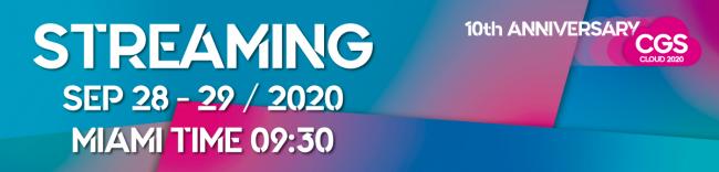 CGS Cloud 2020 anuncia su congreso virtual  los días 28 y 29 de septiembre