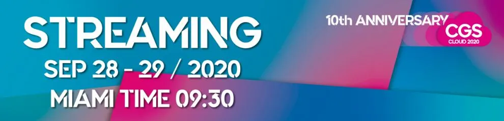 CGS Cloud 2020 anuncia su congreso virtual los días 28 y 29 de septiembre