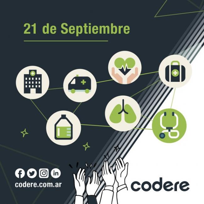 CODERE ARGENTINA homenajea al personal médico