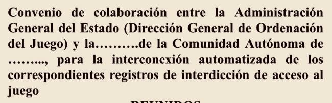 ¿Intentará Garzón como ya hizo el Partido Popular centralizar competencias de juego transferidas bajo el eufemismo de la ‘coordinación’?
