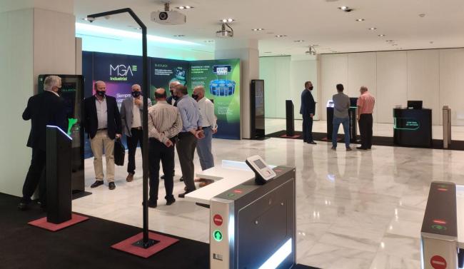 MGA Industrial deja huella en Valencia y Sevilla con la presentación de su gama de control de accesos MGA ACCESS BIO