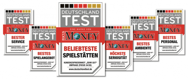 New achievement!
MERKUR Casino recognized as 