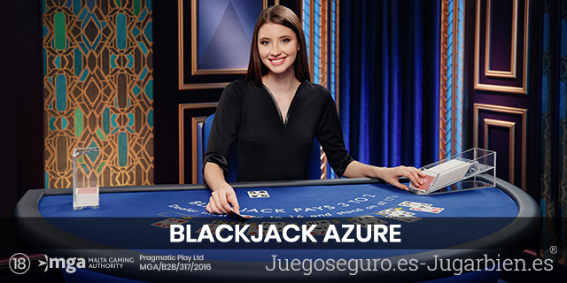 PRAGMATIC PLAY presenta ROULETTE AZURE y BLACKJACK AZURE