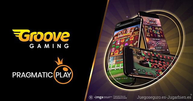 PRAGMATIC PLAY launches its slots and Live Casino content at GROOVEGAMING