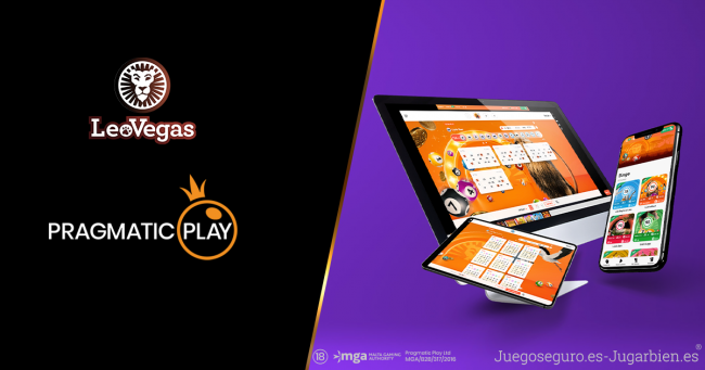  LEOVEGAS integra la oferta de bingo de PRAGMATIC PLAY