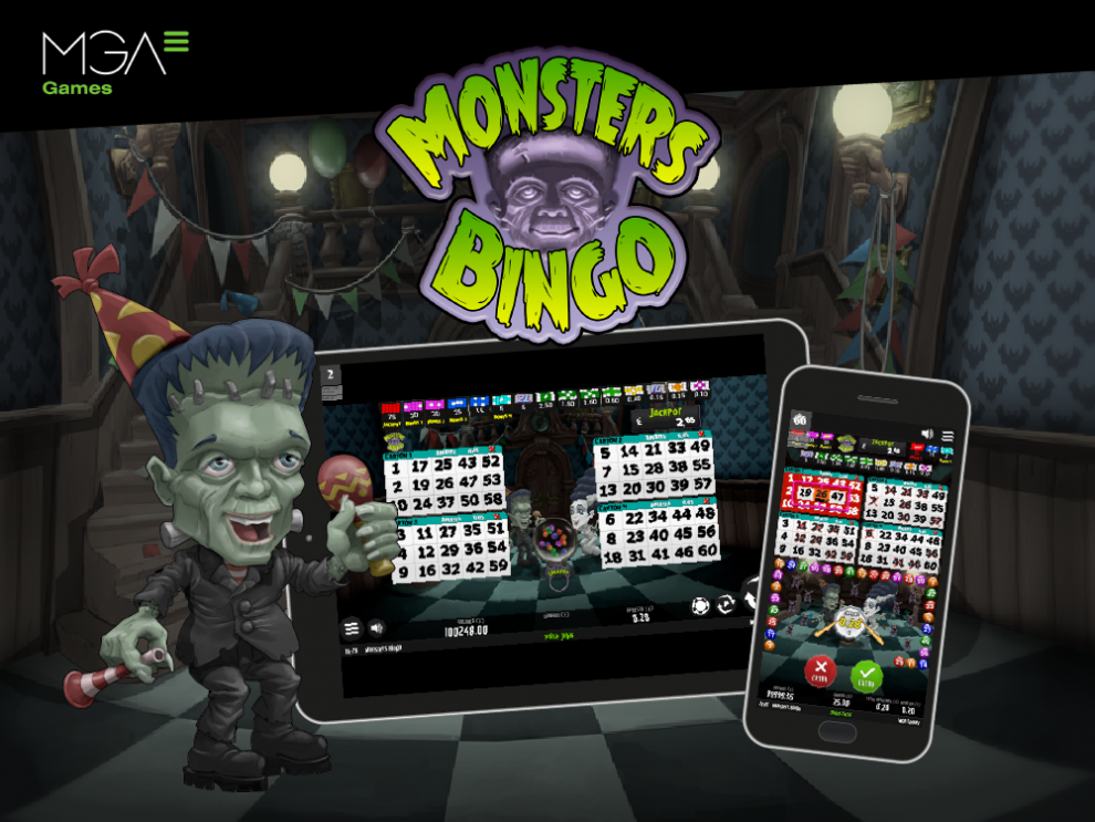 MGA Games presents a new version of Monsters Bingo, the most terrifying of its collection (video)