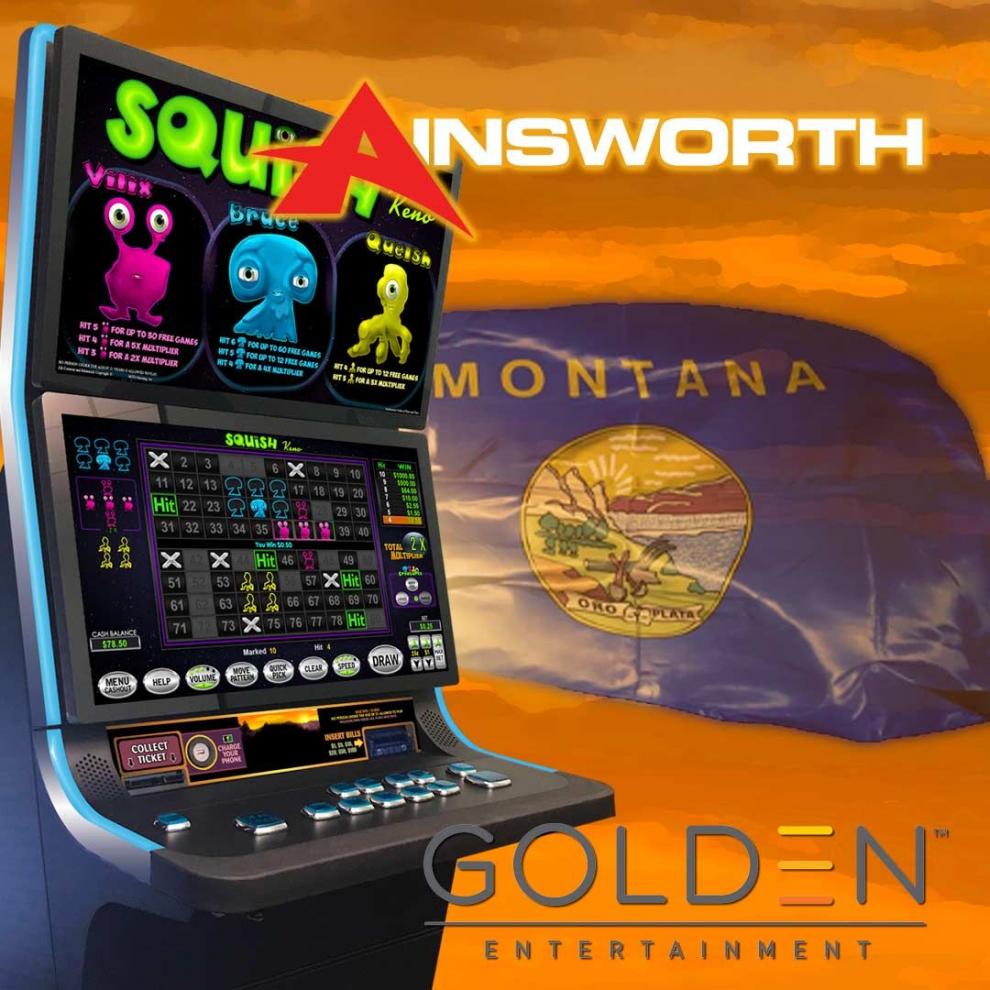 AINSWORTH announces agreement to provide exclusive Montana Gold Multigame content for GOLDEN ENTERTAINMENT